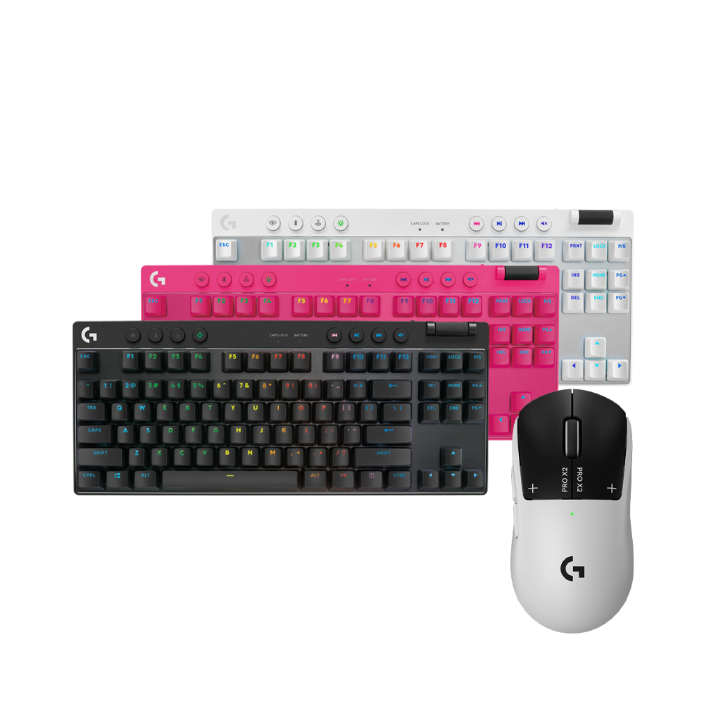 [이스타TV] PRO X2 SUPERSTRIKE 무선 게이밍 마우스 + PRO X TKL 게이밍 키보드 콤보