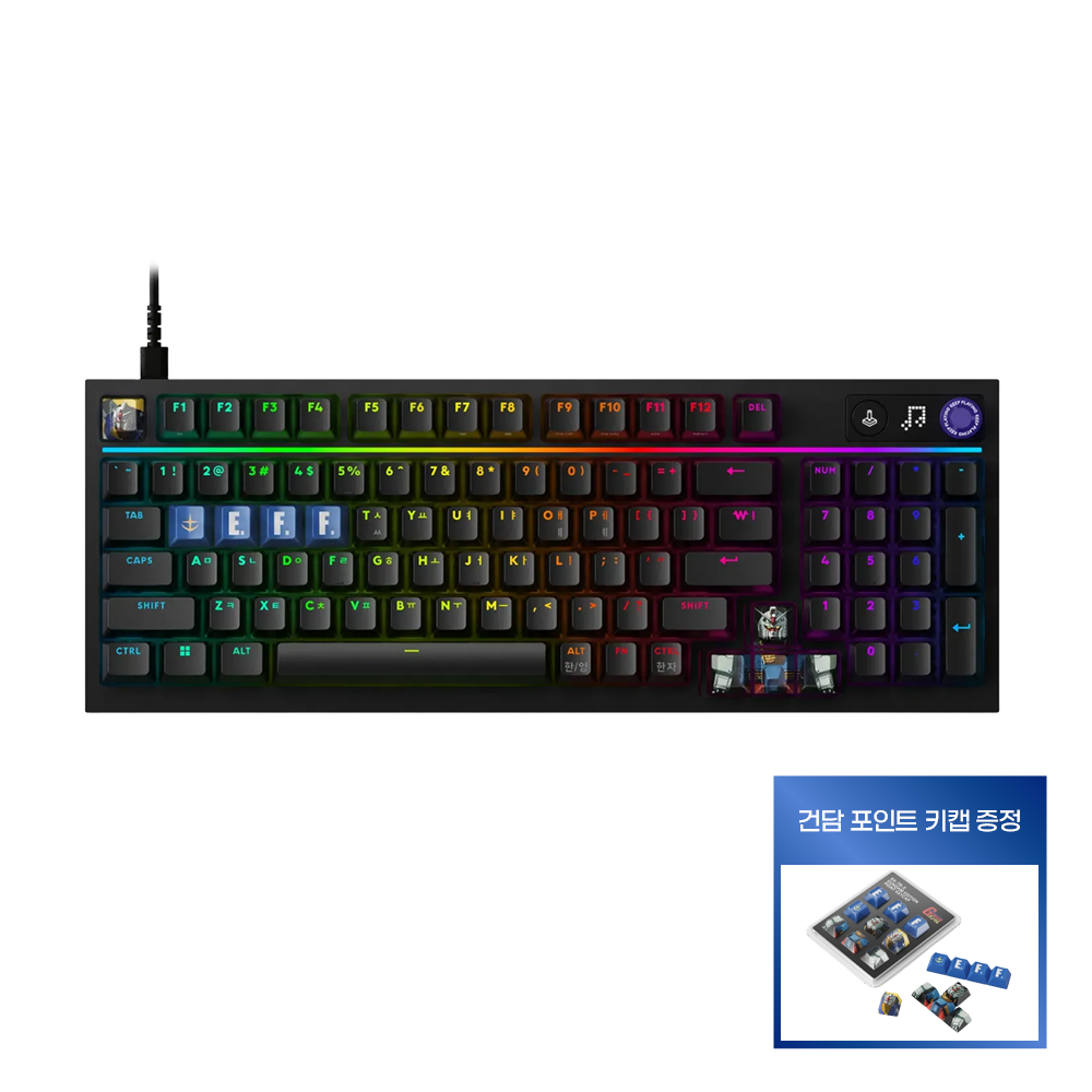 [건담 포인트 키캡 증정]로지텍코리아  G316 X 98 게이밍 키보드
