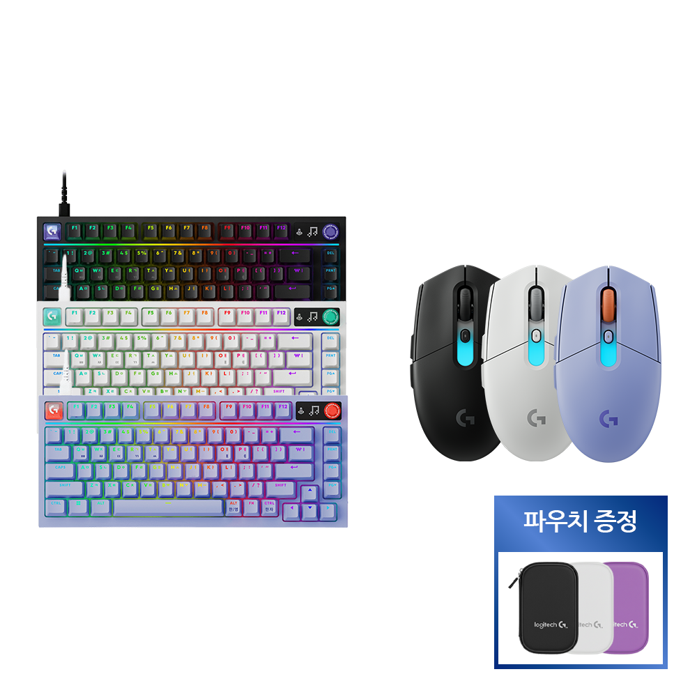 [세트][키보드&마우스] G316 X 75 + G304 X SUPERLIGHT