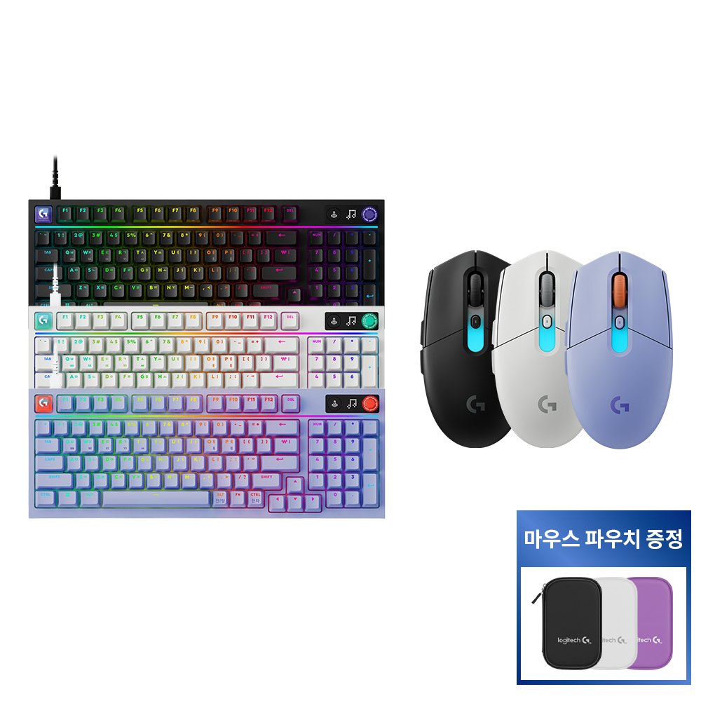 [세트][키보드&마우스] G316 X 98 + G304 X SUPERLIGHT