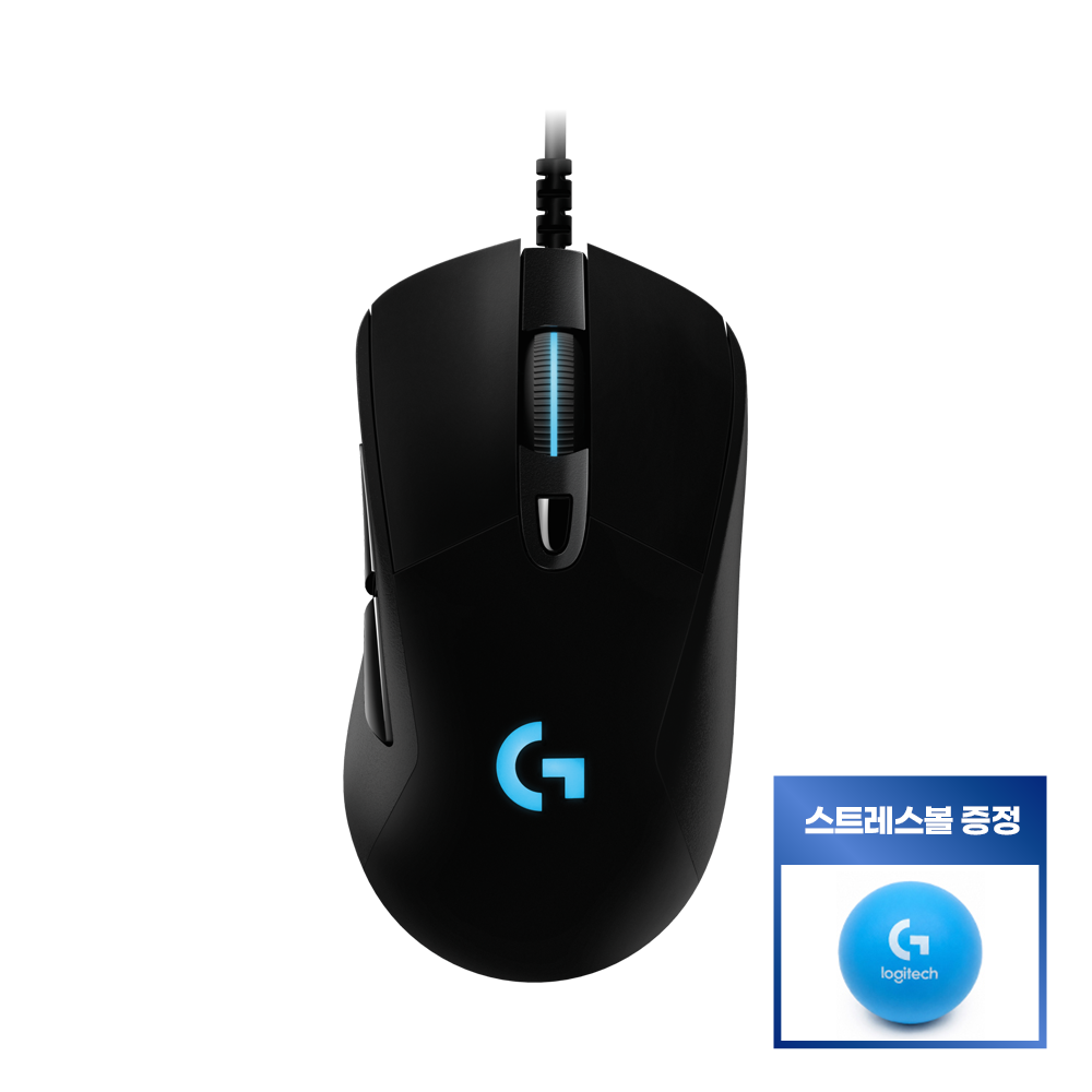 로지텍코리아 G403 HERO 게이밍 마우스 블랙 🎁스트레스볼 증정