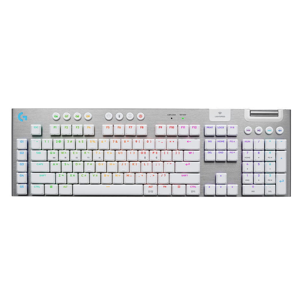 G915 X 풀키 화이트 택타일